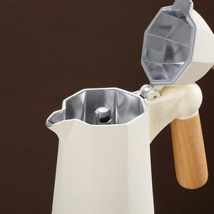 <span class=keywords><strong>Cafetière</strong></span> à expresso Kingze de style italien, 3 tasses, 150 ml, en aluminium, <span class=keywords><strong>percolateur</strong></span>, <span class=keywords><strong>petite</strong></span> <span class=keywords><strong>cafetière</strong></span> portable pour cuisinière - Product Image 4