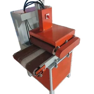 Ponceuse à bande horizontale portable de 300 mm, machine de polissage pour le travail du bois - Product Image 1