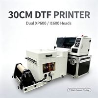 Imprimante DTF A3 30 cm, film PET, tête d'impression XP600, imprimante pour t-shirts, imprimante numérique pour transfert d'impression, machines d'impression DTF PET
