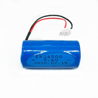 Batterie Li ER26500 9000mAh fournie directement par l'usine, avec décharge stable, longue durée de vie, alimentation fiable
