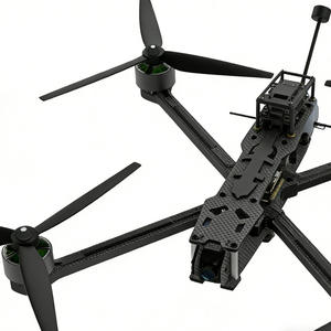 Dron FPV de 10 Pulgadas con Transmisión de Imagen Digital de 10 km, Imagen Térmica con Luz Visible, Carga Útil de 3 kg, Control Remoto por Radio, Material Plástico - Product Image 3