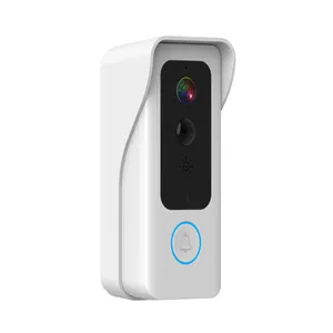 Jianvision PIR alarme de mouvement 2 voies audio sonnette vidéo wifi intelligente batterie sans fil chargée sonnette de porte caméra avec anneau de carillon