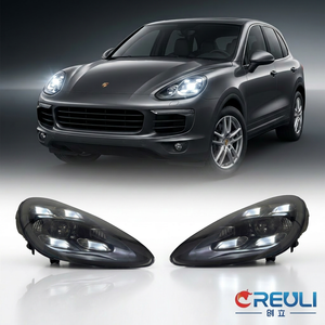 Nouveaux phares LED <span class=keywords><strong>de</strong></span> style matriciel <span class=keywords><strong>2023</strong></span> pour voitures 12V, pièces automobiles pour 958.1 958.2 2011-2018, mise à niveau des phares - Product Image 1