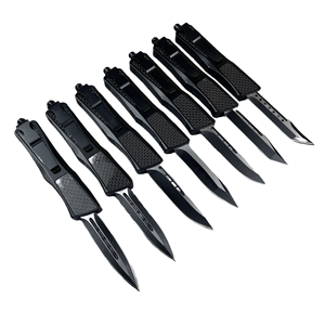 Couteau pliant tactique de camping et de chasse en alliage de zinc, prix direct usine, DIY OEM, outil multifonctionnel de sauvetage et de défense EDC - Product Image 1