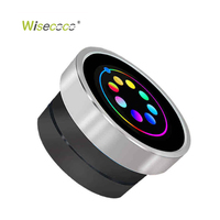 Módulo de Pantalla Redonda Personalizado de 1.52 Pulgadas, Pantalla LCD TFT de 360*360 con Perilla Giratoria, Interfaz IPS TTL para Hornos y Microondas