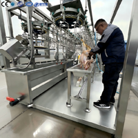 Système de Prise Mobile pour Équipement d'Abattage de Volailles, Ligne d'Abattage de Poulets, Équipement d'Abattage pour Usage Agricole