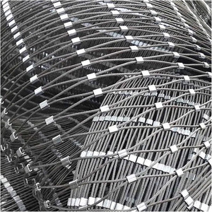 <span class=keywords><strong>Treillis</strong></span> en acier inoxydable à armure simple, maille diamantée, pour garde-corps, protection des plantes, soudage, pliage, découpe, escalade - Product Image 3