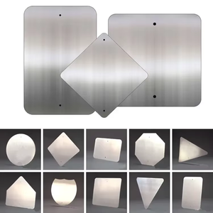 Panneaux d'avertissement personnalisés en aluminium vierge, sans rouille, imprimés UV, avec film réfléchissant <span class=keywords><strong>de</strong></span> quatrième qualité, <span class=keywords><strong>signalisation</strong></span> <span class=keywords><strong>routière</strong></span> OEM - Product Image 5