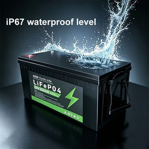 แบตเตอรี่ลิเธียมไอรอนฟอสเฟต 25.6V 300AH 100AH แบตเตอรี่ตะกั่ว-กรด สำหรับสำรองพลังงานภายนอกอาคาร ชุดแบตเตอรี่ลิเธียมไอออน - Product Image 3
