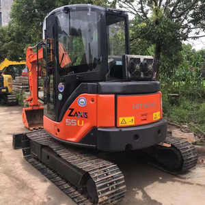 Excavatrice originale d'occasion Japon Hitachi ZX55 - Product Image 1