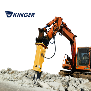 KINGER 2025 Novo Mini Martelo De Demolição Hidráulica Disjuntores para Escavadeira - Product Image 2