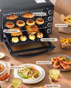 32L Large Capacity Fully Automatic Visual Intelligent Household Air Fryer Multi-Function Multi-Layer Oven 32L Electric Baking Ov - Product Image 3