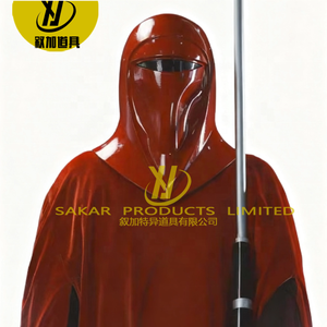 Pantalones de Disfraz Personalizados de la Guardia Real <span class=keywords><strong>del</strong></span> <span class=keywords><strong>Emperador</strong></span> de Star Wars, de Cuero/EVA y Algodón, para Actuaciones de Danza, para Hombres Adultos, de Cine - Product Image 4