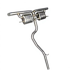 Système d'échappement Catback à soupapes pour <span class=keywords><strong>Audi</strong></span> <span class=keywords><strong>Q3</strong></span> F3 <span class=keywords><strong>45</strong></span> <span class=keywords><strong>TFSI</strong></span> <span class=keywords><strong>Quattro</strong></span> 2.0T, tuyau d'échappement de performance en acier inoxydable - Product Image 3
