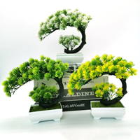 Simulation Topfpflanze DIY dekorative Bonsai künstliche Bonsai Begrüßung Kiefer für Home Office
