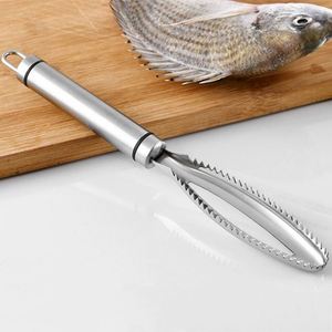 New Kitchen Accessories Home Fish Skin Scraping Peeler Machine Stainless Steel Fish Scales Remover Cleaning Tool - Product Image 3