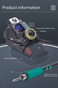 Station de soudage à air chaud Yunqingtech 939D+ III, nouvelle station de retravaillage électronique compatible avec les poignées de fer à souder - Product Image 6