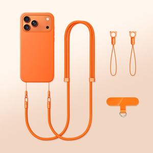 Cordón ajustable universal para la caja del teléfono del iPhone 17 con la correa de cuello cruzada personalizada de la cuerda Correa larga multifuncional - Product Image 2
