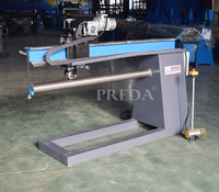 Machine de fermeture de joint de conduits d'air en tôle de 1250 mm, prix usine Preda