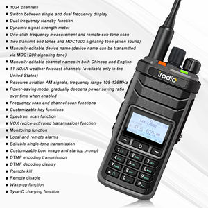 Radio Iradio UV-88 GPS CB 27Mhz, Radio Multibanda de Onda Corta 2.3-26.1Mhz AM FM SW MW LW SSB, Receptor Walkie Talkie con <span class=keywords><strong>Antena</strong></span> de Bucle - Product Image 6