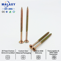 Tornillo para Fibra de Madera con Doble Cabeza Avellanada Pozidrive, Certificado por Malaxy ROHS