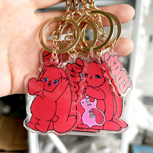 Wholesale Custom (G)I-DLE Song Yuqi <b>Anime</b> Double-Sided Acrylic <b>Keychain</b> Bag Charm UV Printing High Quality Fashion Trend Plastic - Product Image 4