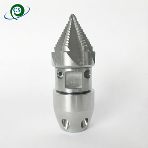 Nouvelle buse de déboucheur de canalisations haute performance de la marque CS - Buse rotative haute pression en acier inoxydable 304 pour le <span class=keywords><strong>débouchage</strong></span> des drains - Product Image 3