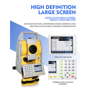 เครื่องวัดมุมแบบ Total Station รุ่น SOUTH N7 ของโปรตุเกส พร้อมปริซึมแบบไม่ใช้สะท้อนแสง R1000 ความแม่นยำ 2 วินาที สำหรับงานสำรวจ - Product Image 5