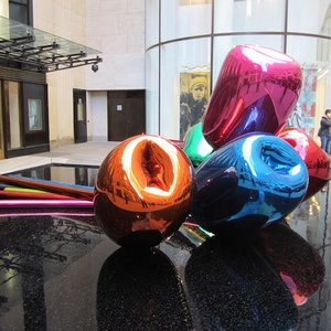 Scultura moderna lucida dell'acciaio inossidabile del tulipano di koons del <span class=keywords><strong>giardino</strong></span> moderno della fabbrica - Product Image 3