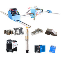 CNC plasam oxy machine de découpe F2100B Torche contrôle de la hauteur F1620 double entraînement motorisé pas à pas précision crémaillères hélicoïdales