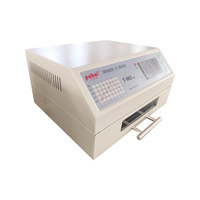 Oven Reflow Mini Puhui Smt Terbaru T-962 Pemanas Inframerah untuk Penyolderan PCB