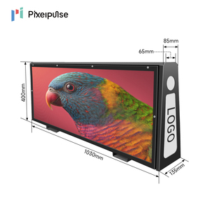 Pixelpulse Ultra-sottile esile colore pieno di alta luminosità P5 Display a <span class=keywords><strong>LED</strong></span> per Taxi/tetto privato auto cartellone - Product Image 6