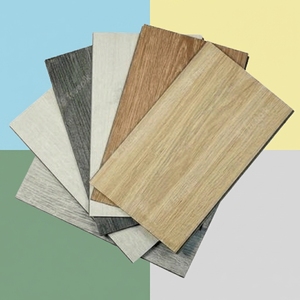 Luxury Herringbone Pattern PVC Vinyl Flooring Sheets Wood Parquet Look Water Resistant LVT Tiles for Residential Use - Product Image 1