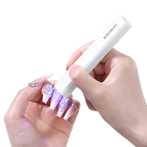 BORN PRETTY 3W 손톱 건조기 기계 충전식 UV Led 네일 램프 핸드 라이트 USB 미니 UV 램프 손톱 용