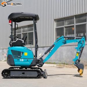 ราคาโรงงานสำหรับรถขุดขนาดเล็ก 1.8 ตัน พร้อมเครื่องยนต์ EPA CE EURO 5 กำลังขุดสูง - Product Image 1