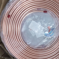 Bobine de tuyau d'eau en cuivre de pureté 99.99% de haute qualité tuyau en cuivre rouge/bobine de cuivre de climatisation prix bon marché