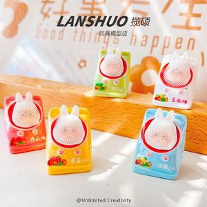 Lanshuo Resin Rabbit Chip <b>Bag</b> Miniature 3D DIY Jewelry <b>Accessory</b> Colorful Hair Clip Phone Case Decor - Product Image 4