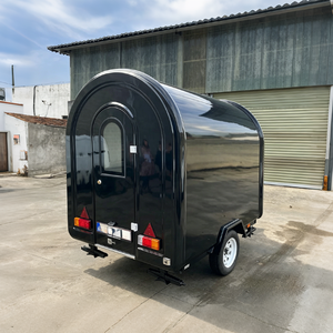 Chariot à hot-dogs en aluminium et fibre <span class=keywords><strong>de</strong></span> verre pas cher, camion <span class=keywords><strong>de</strong></span> cuisine mobile, remorque alimentaire avec service <span class=keywords><strong>de</strong></span> bonbons - Product Image 2