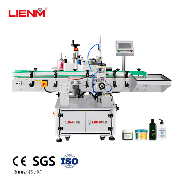 Customized Electric Automatic Countertop Labeling Machine Label Sticking Machine Pet Bottle Label Printing Machine