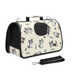 Direto da fábrica venda grande espaço multicolor pet mochila impressão moda respirável dobrável gato transportadora para cães único - Product Image 5