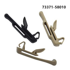Ceinture de sécurité Winning Path Point pour voiture, boucle noire et beige en plastique, pour Toyota Prado Land Cruiser Highlander - Product Image 3