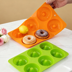 Nhà Máy Cổ Vòng <span class=keywords><strong>Donut</strong></span> Khuôn Bắc Âu Phong Cách Thực Phẩm Cấp Silicone Pastry Công Cụ Cho Món Tráng Miệng Nướng Ngay lập tức Công Văn - Product Image 5