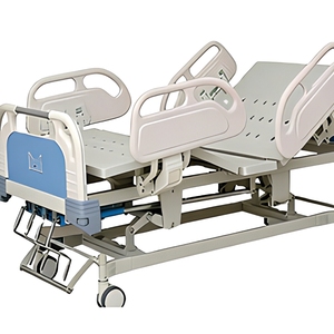 5 Function Manual Nursing Hospital <strong>Beds</strong> Safety Rail Reclining Back Support Custom <strong>Total</strong> Lift <strong>Bed</strong> Stainless Steel for Icu Patient - Product Image 5