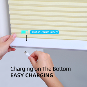 Persianas Celulares Enrollables para Ventanas Grandes, Filtro de Luz, Inalámbricas, de Fácil Carga, Personalizables, Precio Económico de Fábrica ZSTARR - Product Image 4