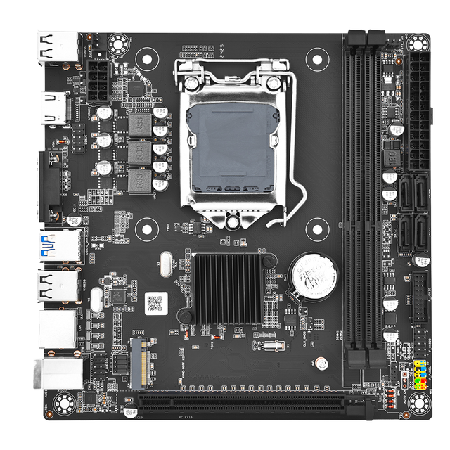 FEIFAN Intel B75 ITX Motherboard for Intel LGA1155 I3/i7 M.2 Double DDR3 16GB RAM New 17x17cm Desktop Integrated