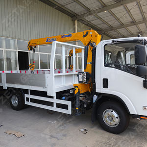 ISUZU KV100 4*2 Drive Mobile derek truk 5 Ton teleskopik lipat Boom derek bahan bakar Diesel truk baru dipasang derek untuk dijual - Product Image 4