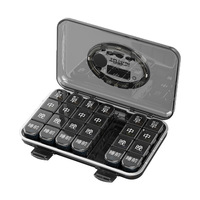 Mini-récipient alimentaire numérique intelligent avec rappel de médicaments pour personnes âgées, portable, alimenté par batterie, en PP, avec horloge et alarme