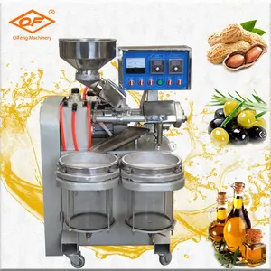 CEqifeng brand stainless steel Automatic moringa seed oil extraction machine mini oil press for sale in france