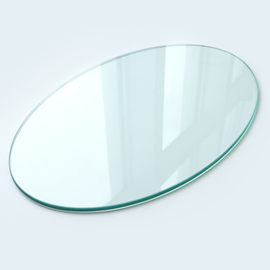 Tavolino <span class=keywords><strong>in</strong></span> <span class=keywords><strong>vetro</strong></span> con bordi lucidi di forma rotonda trasparente <span class=keywords><strong>vetro</strong></span> temperato piatto <span class=keywords><strong>per</strong></span> <span class=keywords><strong>tavolo</strong></span> - Product Image 5