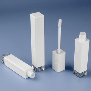 Tubo petg de lujo para halloween, esmerilado negro, personalizado, 6ML, Rojo, al por mayor, tubos de brillo de labios vacíos únicos - Product Image 3